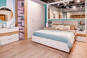 Кровать двуспальная Duo с подъемным механизмом 160х200