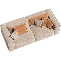 Диван Brioche Premier+ 2-х местный без подушек