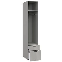 Шкаф одностворчатый Chelsea серая