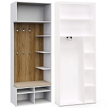 Комплект для прихожей Soho белая №34