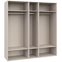 Шкаф пятистворчатый Сохо беж с зеркалами