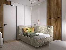 Кровать двуспальная Brioche Premier угловая левая с подъемным механизмом 160х200