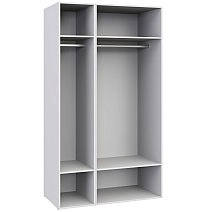 Шкаф трехстворчатый Сохо белая