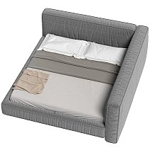 Кровать двуспальная Brioche Optimum угловая правая с подъемным механизмом 180х200