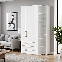 Стеллаж угловой Soho белая