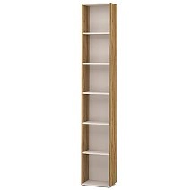 Стеллаж прямой Сохо беж торцевой