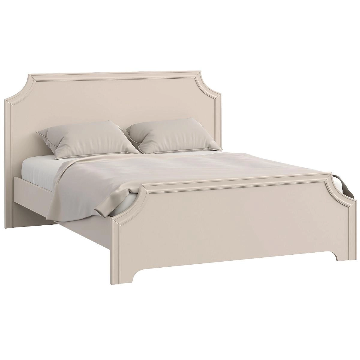 Кровать двуспальная 160х200 Монреаль беж