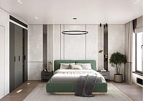 Стеллаж прямой Сохо графит