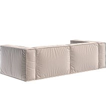 Диван Brioche компактный угловой пр\лев Optimum без подушек