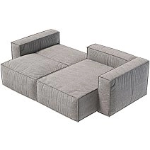 Диван Brioche Memori компактный угловой пр\лев Basic без подушек