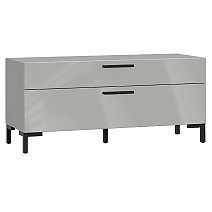 Тумба под телевизор Челси серая