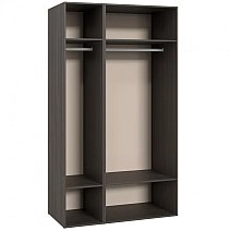 Шкаф трехстворчатый Soho графит