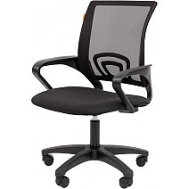 Кресло ВT_Чейрмэн 696 ЛT сетка/ткань черный пластик