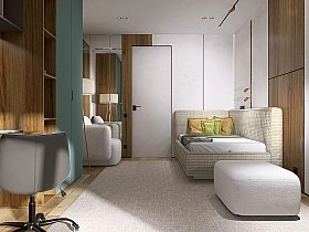 Кровать двуспальная Brioche FIRST угловая левая с подъемным механизмом 180х200