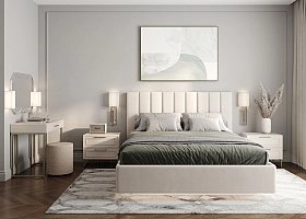 Зеркало навесное Montreal беж